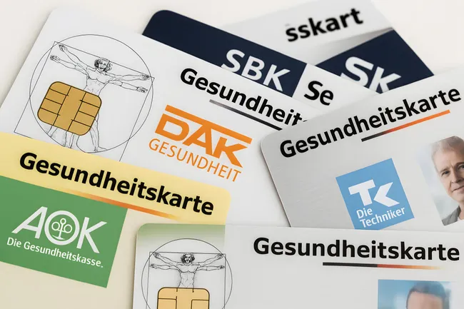Deutsche Gesundheitskarten - Symbole, Logos und Marken
