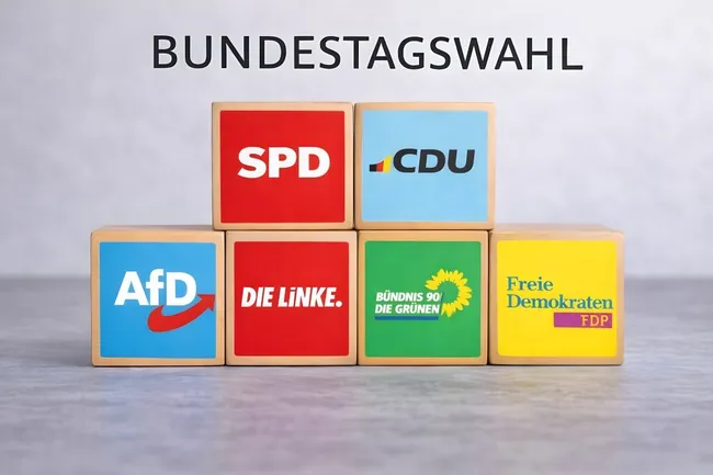 Deutsche Parteien zur Bundestagswahl
