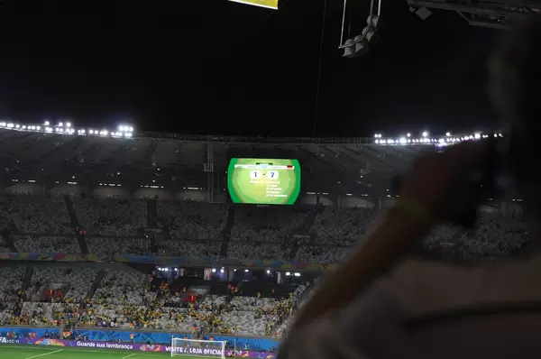 Deutschland - Brasilien 7:1 - Fußball-WM 2014, Brasilien