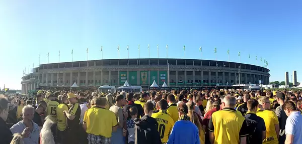 DFB-Pokalfinale 2017 Borussia Dortmund gegen Eintracht Frankfurt im Olympiastadion Berlin