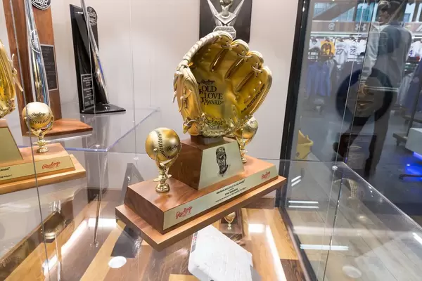 Die Auszeichnung Rawlings Gold Glove Award aus 1987 - Wrigley Field, Chicago