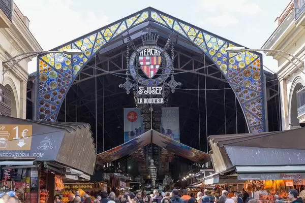 Markthalle Mercat de la Boqueria, La Rambla, Barcelona