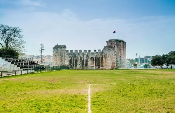 Die Burg in Trogir, Kroatien