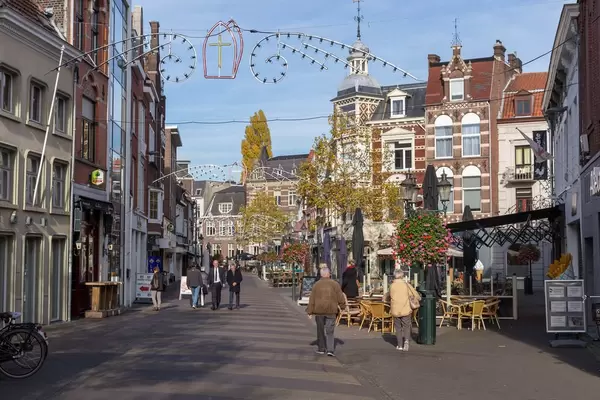 Die Fussgängerzone der Innenstadt Venlos