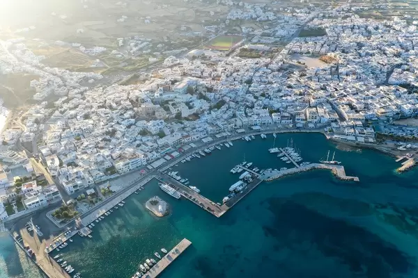 Naxos, Hauptstadt von Griechenlands Kykladeninsel