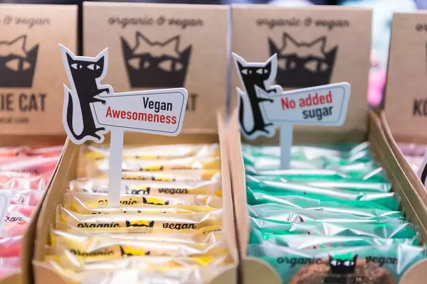 Different flavours of Kookie Cat cookies