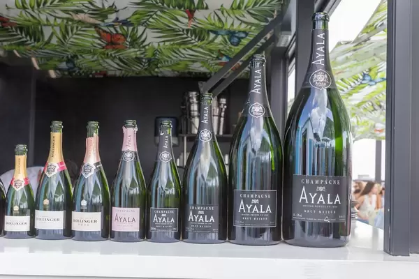 Different kinds of champagne by Ayala
