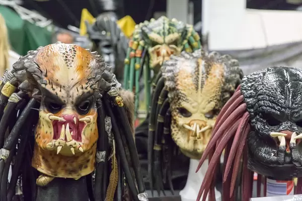 Different kinds of Predator masks