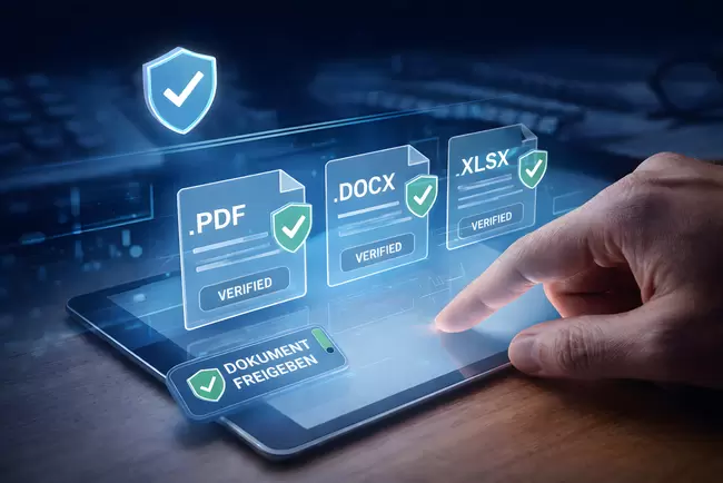 digitale Dokumentenverwaltung und sicherheit