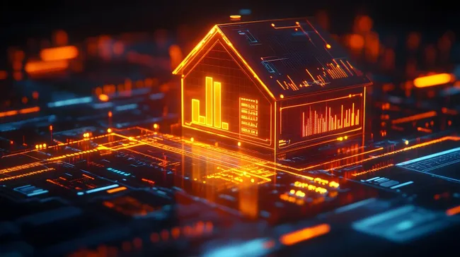 Digitale Hausanalyse mit technischen Diagrammen