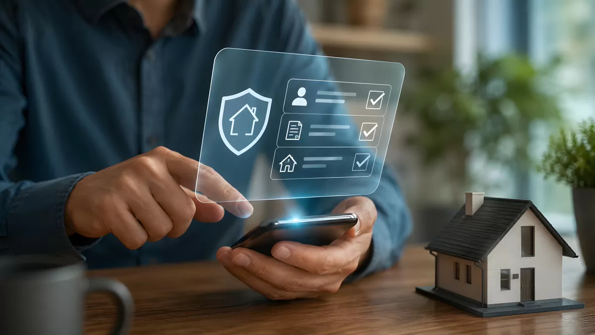 Digitale Hausversicherung per Smartphone verwalten