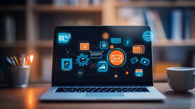 Digitale Lernplattform mit modernen Technologien