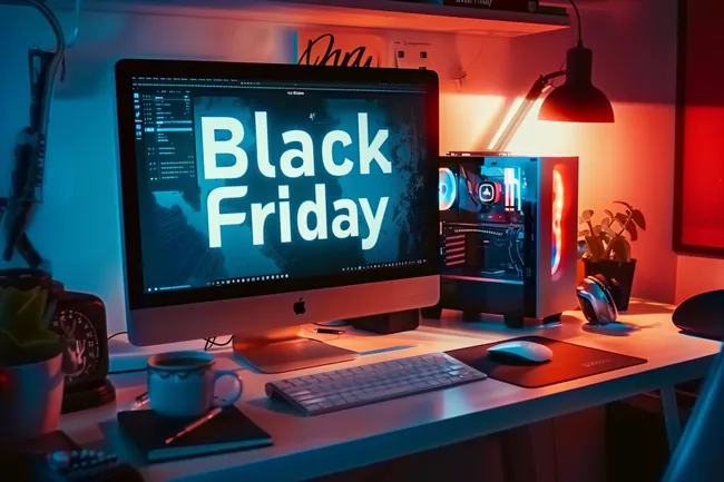 Digitale Rabattaktion zum Black Friday