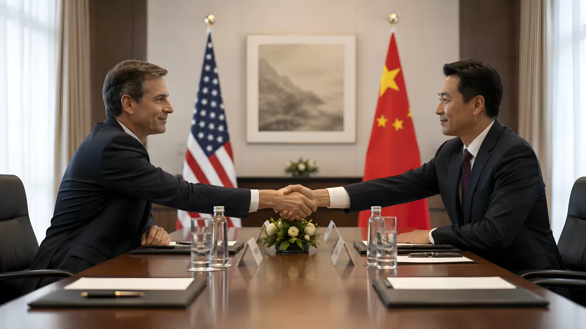 Diplomatisches Treffen zwischen USA und China
