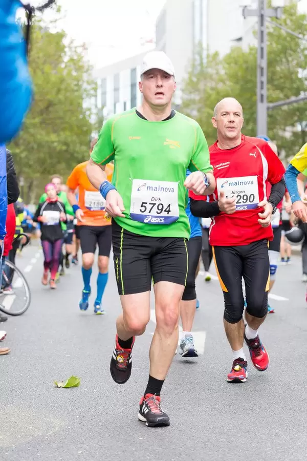 Dirk und Jürgen - Frankfurt Marathon 2017