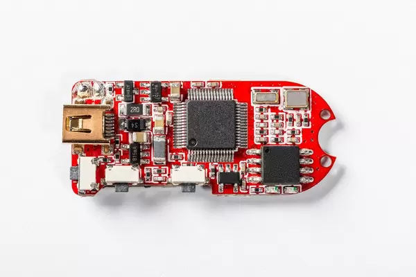 Disassembled the player. His chips close-up