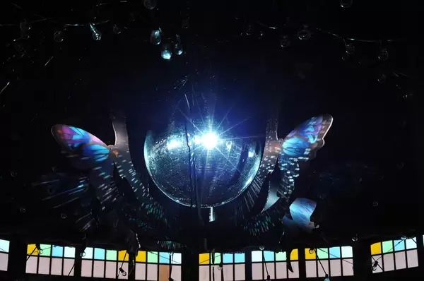 Disco ball - Tomorrowland music festival 2014