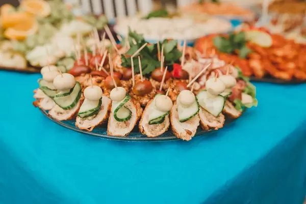 Dish Of Filled Pork And Chicken Rolls With Mushroom (Flip 2019)