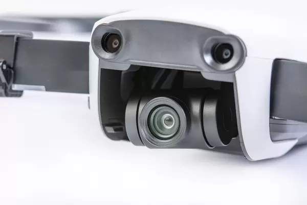 DJI Mavic Air drone camera gimbal closeup