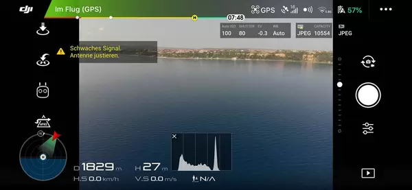 DJI Mavir Air Reichweite (Distance)