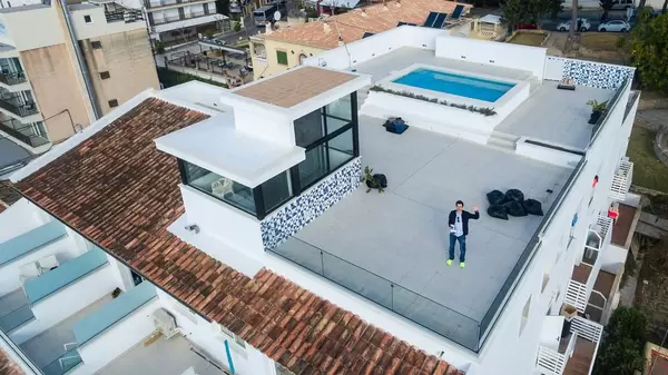 Dohnen-Selfie mit der DJI Phantom 3 - Peguera, Mallorca