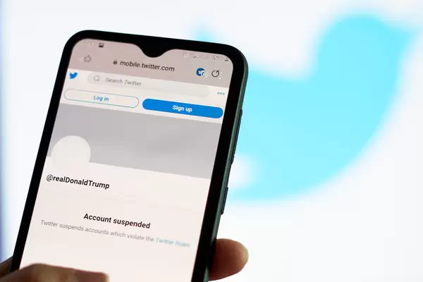 Donald Trump Twitter account suspended permanently