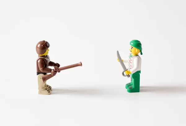 Don't bring a sword to the gun fight