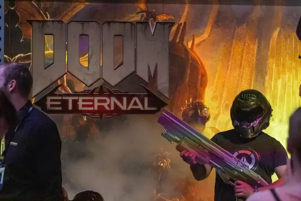 Doom Eternal - Egoshooter Cosplay auf der Gamescom