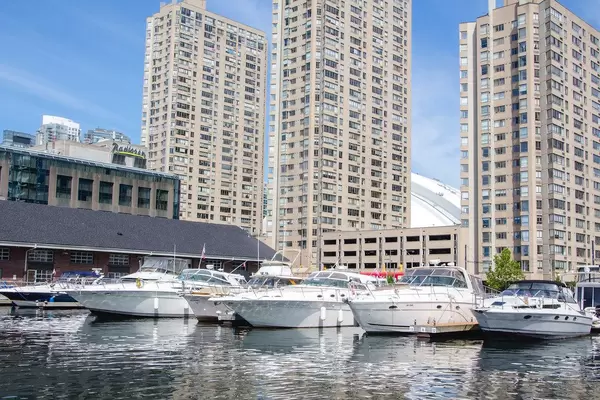 Downtown Marina with Boats