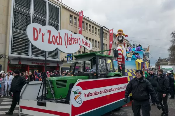 D'r Zoch (leiter) kütt - Zochleiter-Wagen - Kölner Karneval 2018