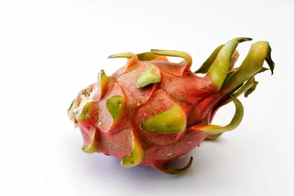 Dragon Fruit on a White Background