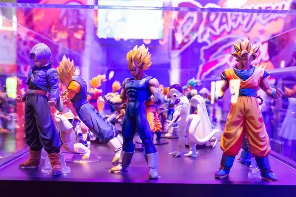 Dragonball Fighter Z Actionfiguren - Gamescom 2017, Köln
