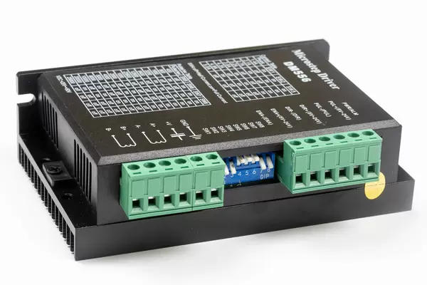 Driver for Stepper Motor isolated above white background