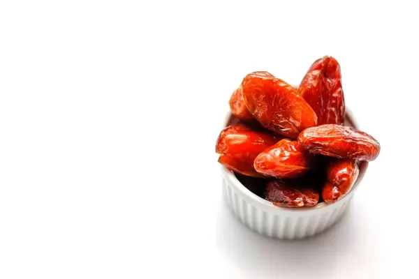 Dry Date on a White background