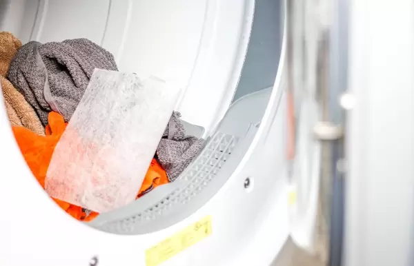 Dryer and Clothes close-Up