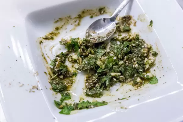 Dukkah-Kräuter-Kruste