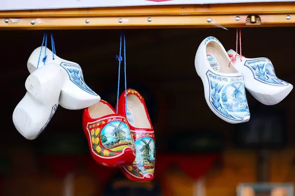 Dutch clogs at Christmas fair