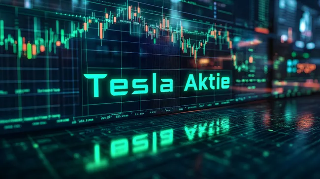 Dynamische Börsenkurse in High-Tech-Optik