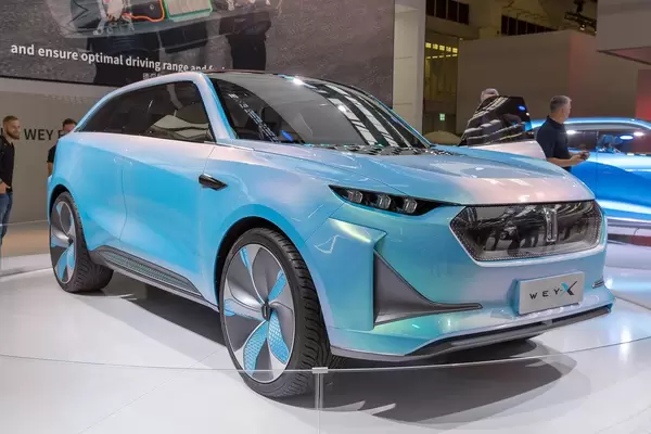 E-Auto von Wey auf der IAA präsentiert: Wey-X mit batterieelektrischem Antrieb