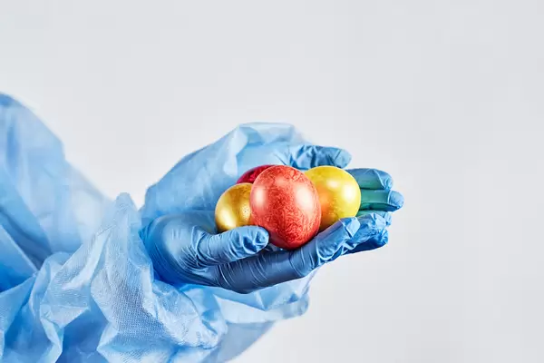 Easter time in Covid-19 hospitals