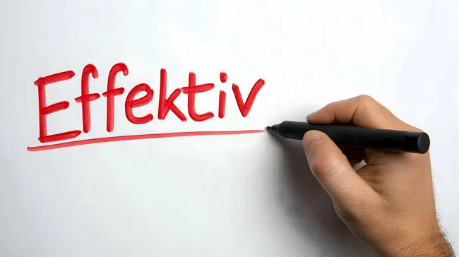 Effektiv Geschrieben - Werbewirksames Stockfoto für Werbung und Marketing