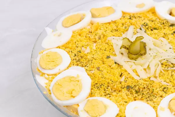 Egg Salad served in the bowl