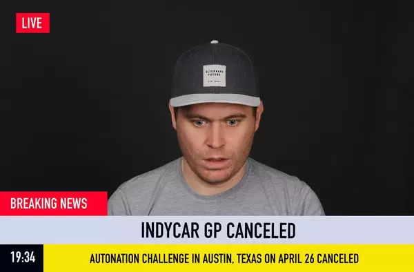 Eilmeldung: Indycar GP abgesagt