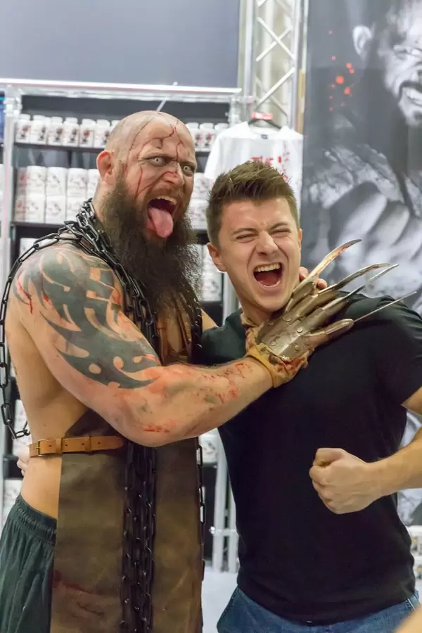 Ein Foto mit The Butcher - FIBO Köln 2018