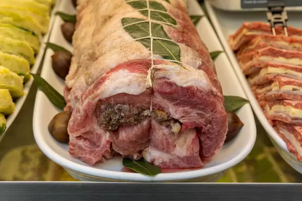 Ein gefüllter Fleischbraten in Rom