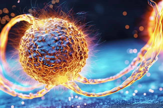 Eindrucksvoller Feuerball im All