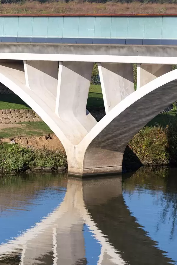 Eine Brücke in Blerick, Venlo