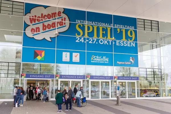 Eingang der Internationalen Spieltage Spiel19 in Essen