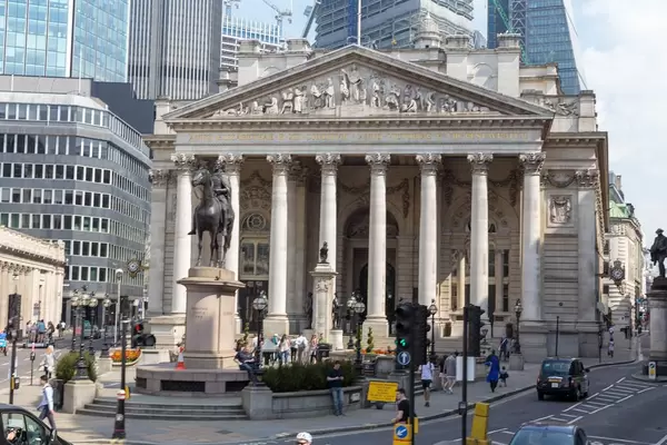 Einkaufszentrum im Royal Exchange Gebäude