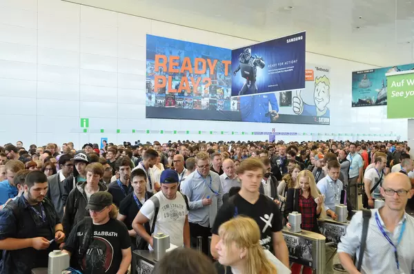 Einlass auf der Gamescom